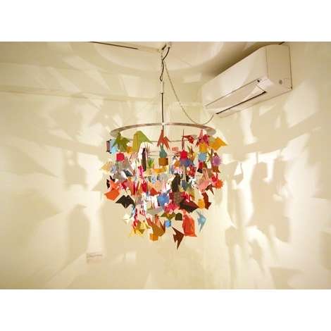 Permanis Rumah dengan Seni Origami Origami-lamp